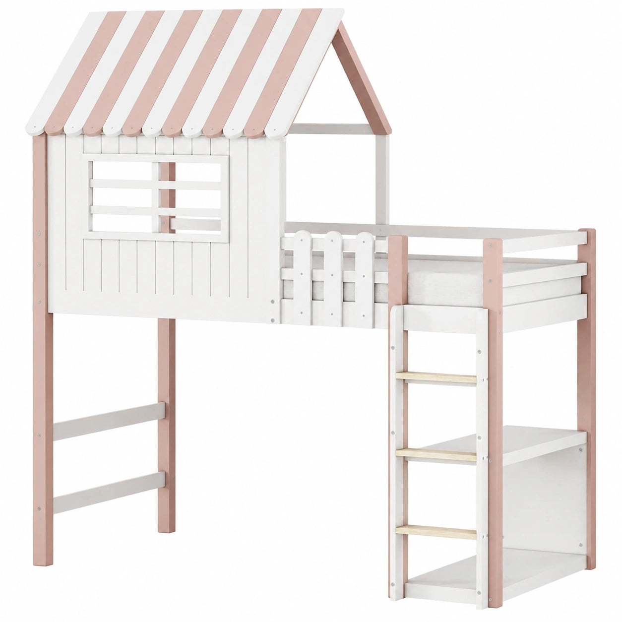 lit-enfant-cabane-avec-echelle-et-rangement-90x200-cm-rose-ghdrzh2466fj