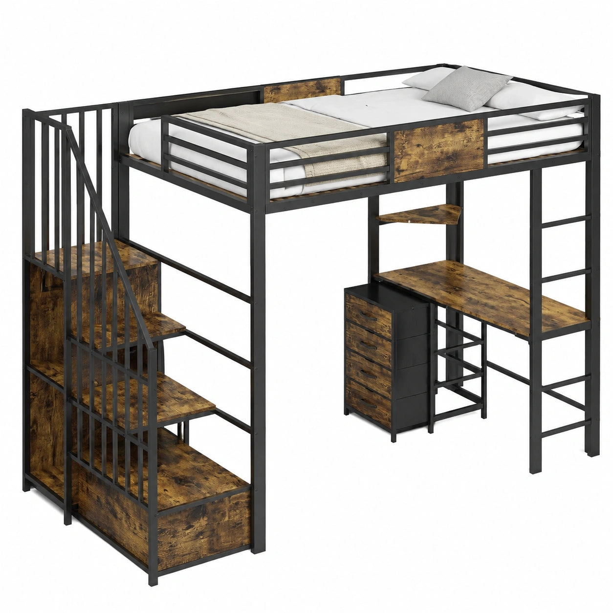 lit-superpose-mezzanine-en-metal-avec-bureau-eclairage-led-et-rangement-zsobnq2425dt