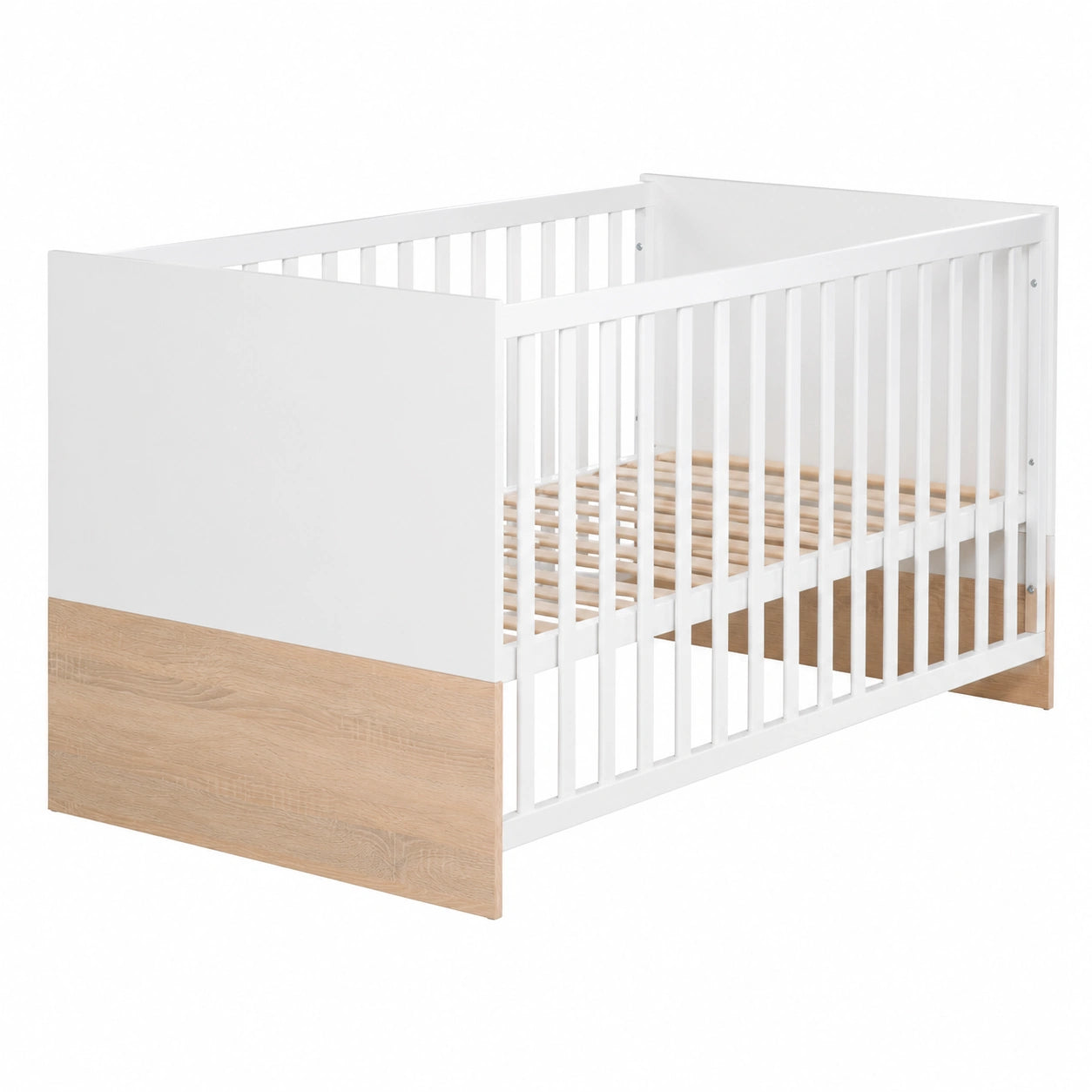 lit-bebe-evolutif-en-bois-avec-hauteur-reglable-70x140-cm-blanc-et-decor-bois-aucdng2494oz